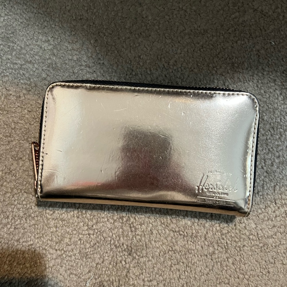 Herschel Silver Wallet